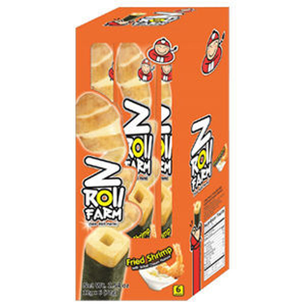 Picture of Z Roll Farm - Fried Shrimp with Salad Cream Flavour 12g