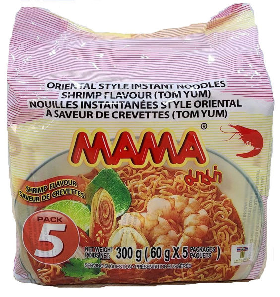 Picture of Instant Noodles - Shrimp - 5 pack