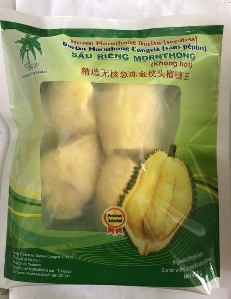 Picture of Frozen Durian Mornthong - Seedless (in bag)